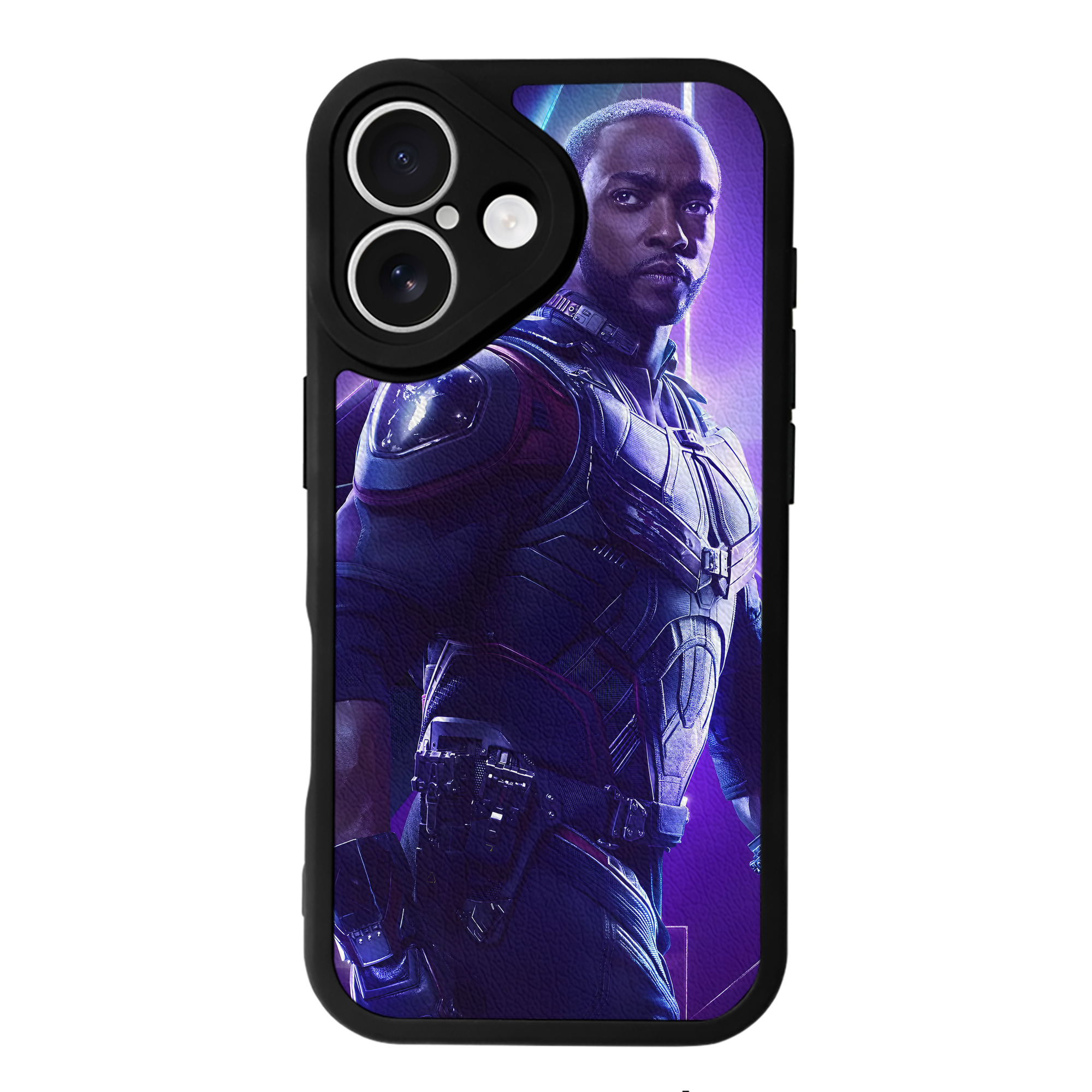 （画像用） アベンジャーズ The Avengers 【iPhone 16シリーズ対応】シリコンスマホケース（レザー調） 材質：シリコン